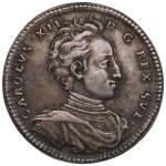 Sweden Silver Medal 1710 - Victory at Helsingborg, 28 February 1710 - Karl XII (1697-1718)