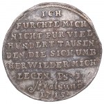 Sweden Pomerania (Pommern) Stralsund (Poland) Silver Medal 1715 - Siege of Stralsund - Karl XII (1697-1718)