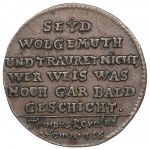 Sweden Pomerania (Pommern) Stralsund (Poland) Bronze Medal 1716 - Speculations on the Plans of Karl XII - Karl XII (1697