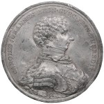 Sweden Tin-Alloy Uniface impression of the medal 1810 - The adoption of French Minister of War and Marshal Jean-Baptiste