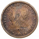 USA Hard Times Token - 1 Cent 1837