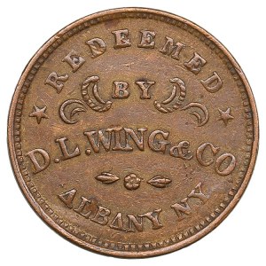 USA (New York) Civil War Token ND (1861-1865)