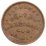 USA (New York) Civil War Token ND (1861-1865)