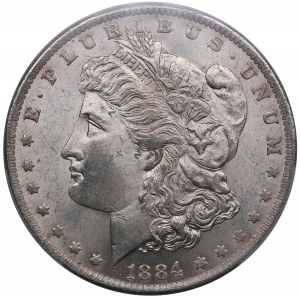 USA (New Orleans Mint) 1 Dollar 1884 - PCGS MS64