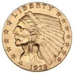 USA (Philadelphia Mint) 2½ Dollars 1929