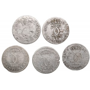 Silver coins of Sweden (5) - Karl XI (1660-1697)