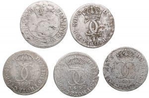 Stříbrné mince Švédska (5) - Karl XI (1660-1697)