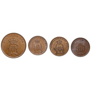 Copper coins of Sweden (Kungsholmen) - Oscar II (1872-1907) (4)