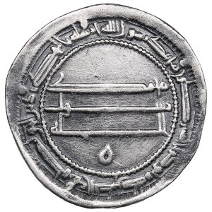 Abbasid (al-Muhammadiyya) AR dirham AH 189 (804-05 AD) - al-Rashid (AH 170-193 / 786-809 AD)
