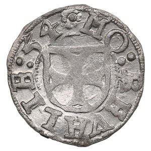 Livonian Order (Reval) Schilling 1554 - Heinrich von Galen (1551-1557)