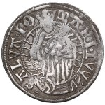 Livonian Confederation (Riga) AR Ferding 1515 - Jasper Linde and Wolter von Plettenberg