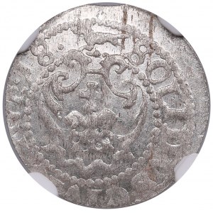 City of Riga under Polish rule, BI Schilling / Solidus 1618 - Sigismund III Vasa (1587-1632) - NGC MS 63