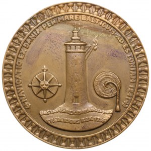 Finland (Related to Estonia) Bronze Medal 1946 - 250th Anniversary of the Finnish Pilot and Lighthouse Service