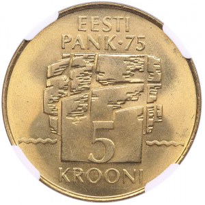 Estonia 5 Krooni 1994 M - NGC MS 67