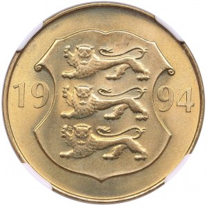 Estonia 5 Krooni 1994 M - NGC MS 67