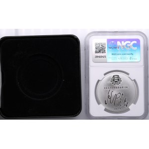 Estonia (Vilnius Mint) 15 Euros 2024 - Konstantin Päts - NGC PF 69 ULTRA CAMEO