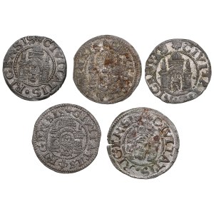 Free City of Riga 1 Schilling 1570-77 (5)