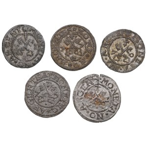 Free City of Riga 1 Schilling 1570-77 (5)