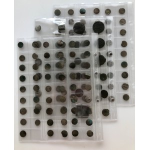 Small collection of the Baltic region countries coins of 17th century (131)