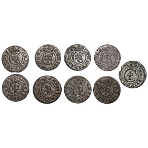 City of Riga & Swedish Livonia BI Schilling / Solidus - Christina (1632-1654) (9)