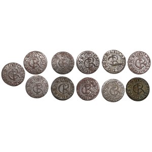 Město Riga BI Schilling / Solidus - Karl XI (1660-1697) (11)