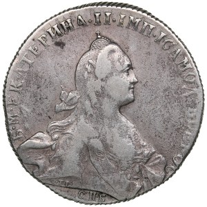 Russia Rouble 1772 СПБ-АШ - Catherine II (1762-1796)