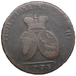 Russia (Moldavia and Wallachia) 2 Para / 3 Kopecks 1773 - Catherine II (1762-1796)