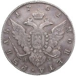 Russia Rouble 1782 СПБ-ИЗ - Catherine II (1762-1796)