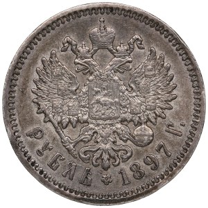 Russia Rouble 1897 AГ - Nicholas II (1894-1917)