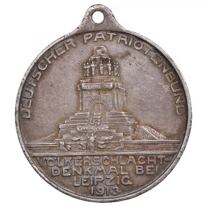 Germany (Bayern) Silver Medal 1913 - In commemorating the Battle of Nations Monument in Leipzig
