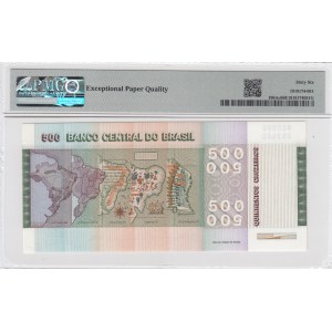Brazil 500 Cruzeiros 1980 - PMG 66 EPQ Gem Uncirculated