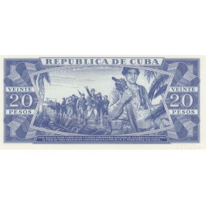 Cuba 20 Pesos 1971 Specimen