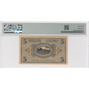 Estonia 5 Marka 1919 - PMG 53 About Uncirculated