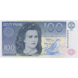 Estonia 100 Krooni 1992