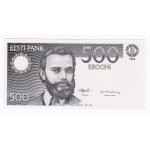 Estonia 500 Krooni 1996 - Printer rendition