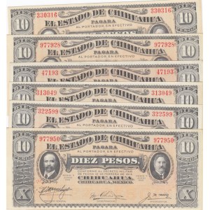 Mexico 10 Pesos 1914 (6) Chihuahua