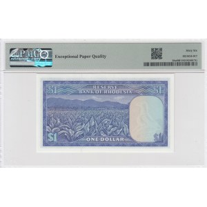 Rhodesia 1 Dollar 1979 - PMG 66 EPQ Gem Uncirculated