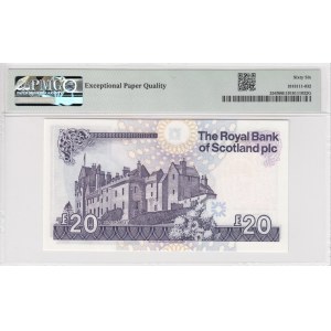 Scotland 20 Pounds 2016-2017 - PMG 66 EPQ Gem Uncirculated