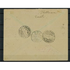 Estonia airmail envelope 1923