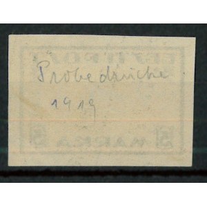 Estonia Viking ship proof. 5 Marka 1919