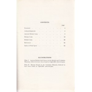 Coin Finds of the Huddersfield District, 1961