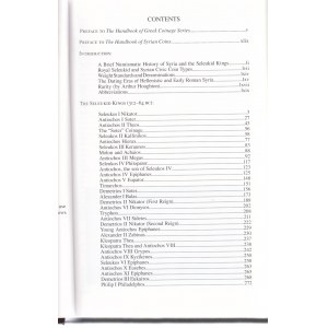 The Handbook of Greek Coinage Series, Vol 9: Handbook of Syrian Coins, 4-1 Centuries BC, 2009