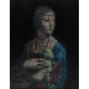 Szymon Ziarek (b. 1985), Pixels pretending to be portraits / Lots of non-accidental squares