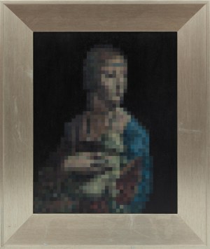 Szymon Ziarek (ur. 1985), Pixele udające portret / Mnóstwo nieprzypadkowych kwadracików