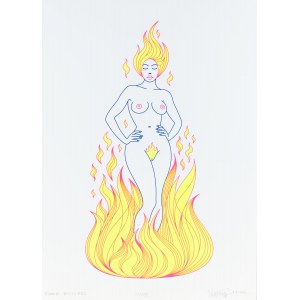 Maurycy Gomulicki (b. 1969), Flame Princess, 2022