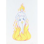 Maurycy Gomulicki (ur. 1969), Flame Princess, 2022