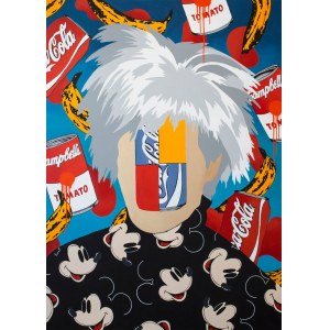 Monika Mrowiec, Faces and symbols - Andy Warhol