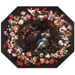 Luca Giordano - Abraham Brueghel