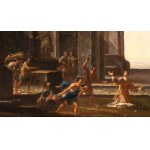 Viviano Codazzi (attribuito a) - Artista attivo a Roma, met
