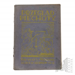 II RP “Przegląd Piechoty” Zeszyt 8 1932 Rok/Polish Pre-WW2 